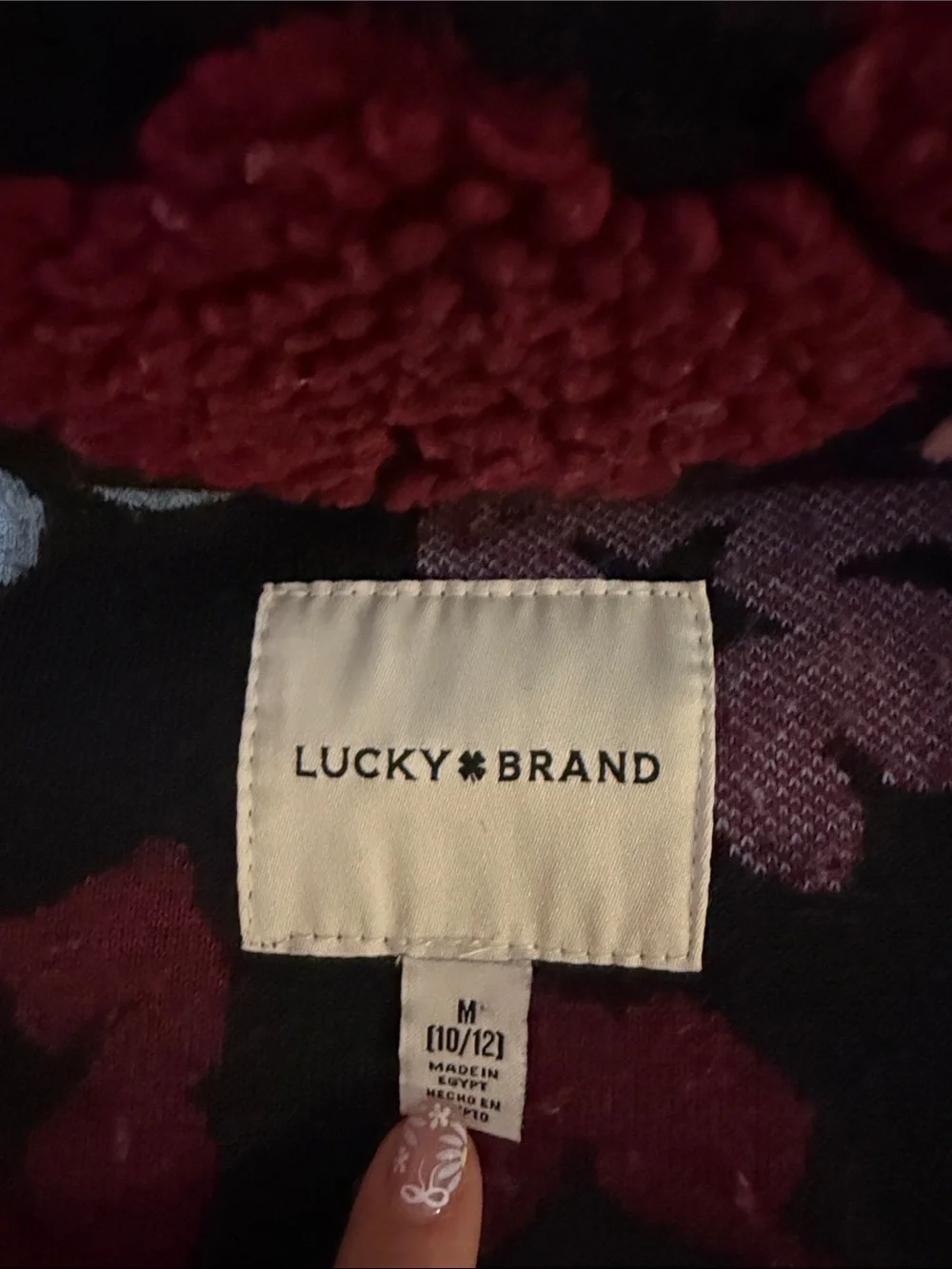 Girls Lucky Brand zip up jacket 🩷